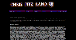 Desktop Screenshot of chrisfitzband.com